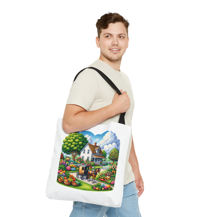 Tote Bag - Beautiful Amish Scene