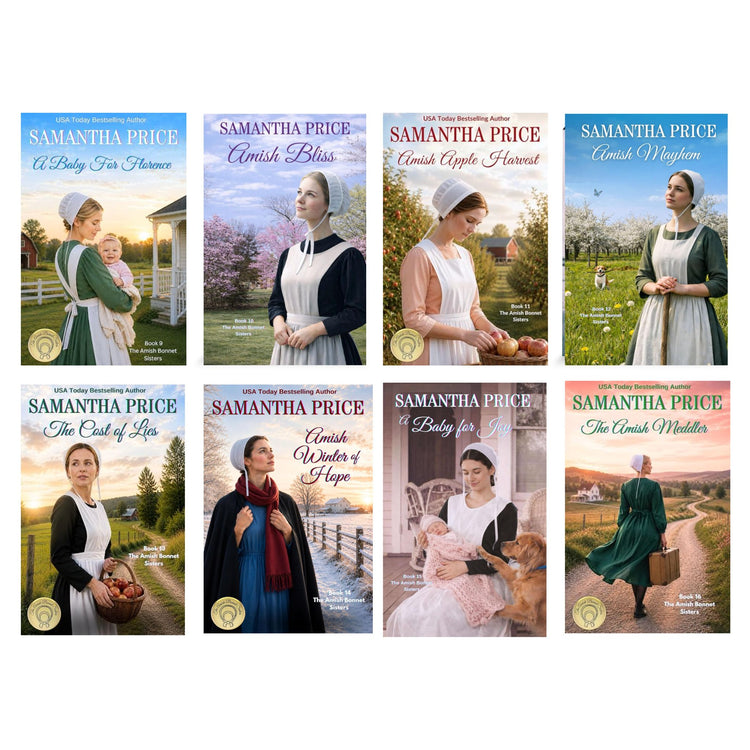 The Amish Bonnet Sisters - Books 9 - 16 (PAPERBACK BUNDLE)