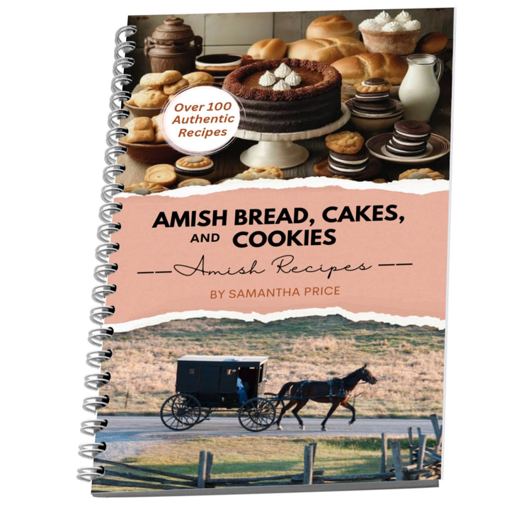 Amish Bread, Cakes, and Cookies (Spiral Bound) - samanthapriceshop