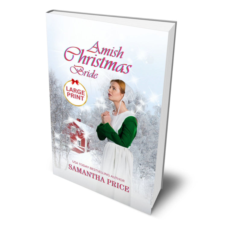 Amish Christmas Bride (LARGE PRINT PAPERBACK) - samanthapriceshop