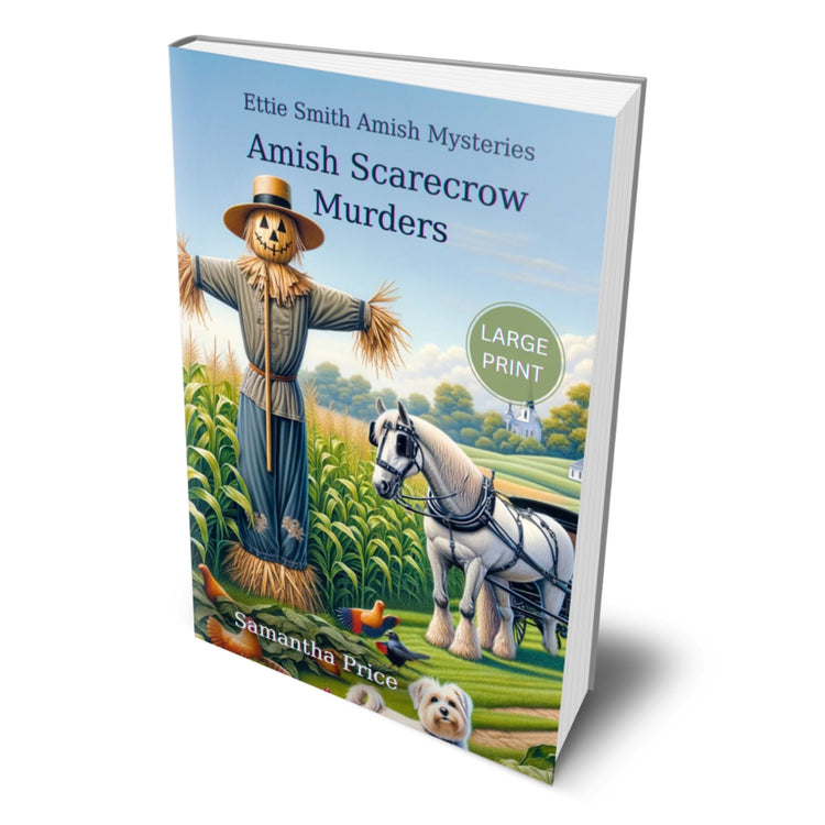 Amish Scarecrow Murders (LARGE PRINT PAPERBACK) - samanthapriceshop