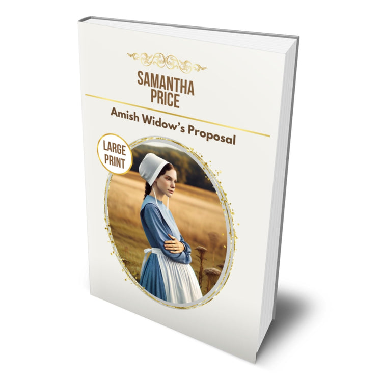 Amish Widow's Proposal (LARGE PRINT PAPERBACK) - samanthapriceshop