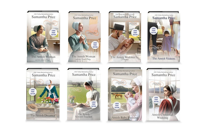 Amish Women of Pleasant Valley - Full Series (LARGE PRINT PAPERBACKS BUNDLE) - samanthapriceshop