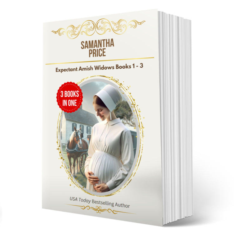 Expectant Amish Widows Omnibus: Volume 1 (PAPERBACK 3 Books-in-1)