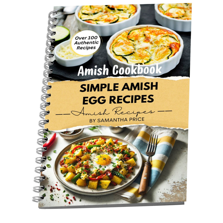Simple Amish Egg Recipes (Spiral bound) - samanthapriceshop