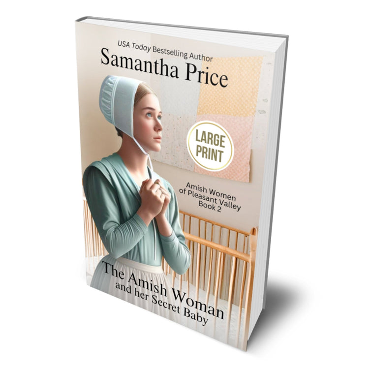 The Amish Woman And Her Secret Baby (LARGE PRINT PAPERBACK) - samanthapriceshop