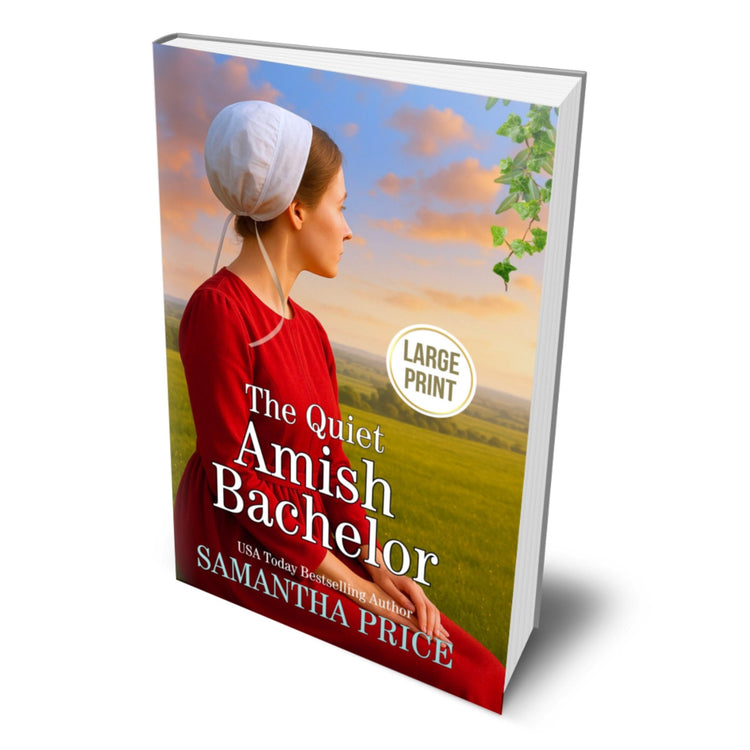 The Quiet Amish Bachelor (LARGE PRINT PAPERBACK) - samanthapriceshop