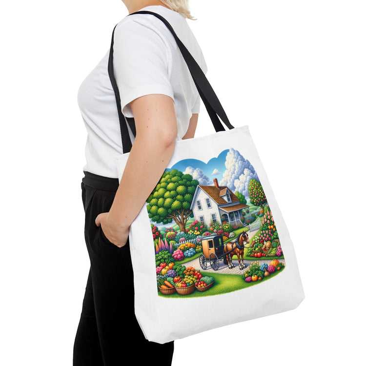 Tote Bag - Beautiful Amish Scene - samanthapriceshop