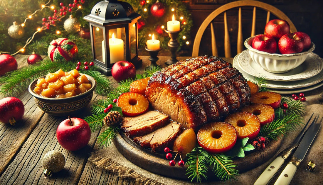 Free Amish Recipe - Christmas: Amish Roast Pork with Stewed Apples - samanthapriceshop