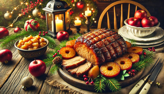 Free Amish Recipe - Christmas: Amish Roast Pork with Stewed Apples - samanthapriceshop