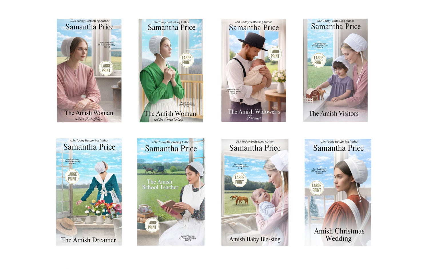 Amish Women of Pleasant Valley (LARGE PRINT PAPERBACK)