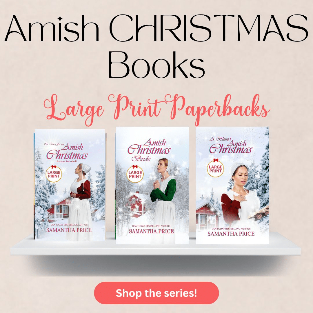 Amish Christmas Books (LARGE PRINT PAPERBACKS)