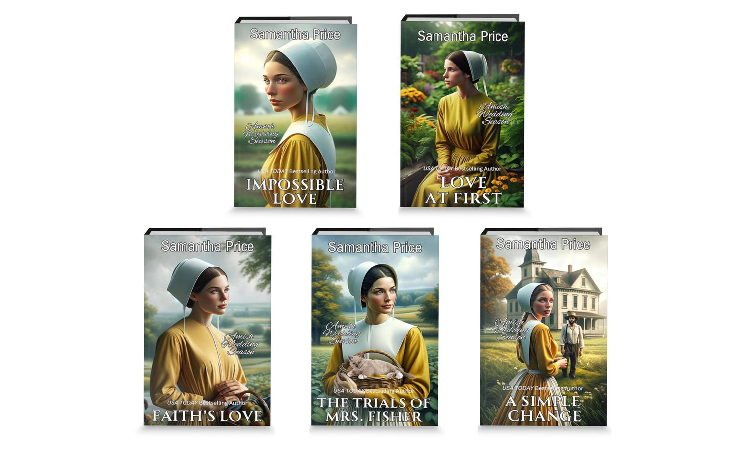 Amish Wedding Season Paperbacks Bundle