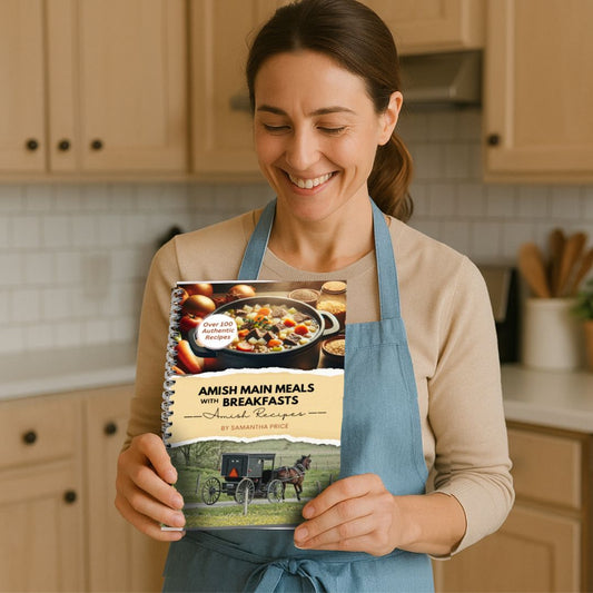 Amish Main Meals with Breakfasts (Spiral bound)