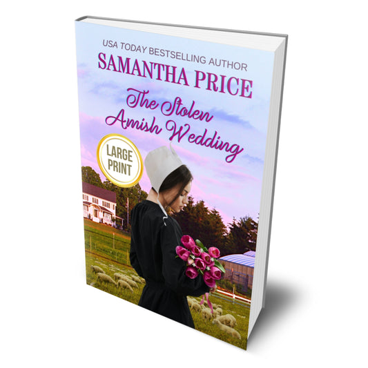 The Stolen Amish Wedding (LARGE PRINT PAPERBACK)