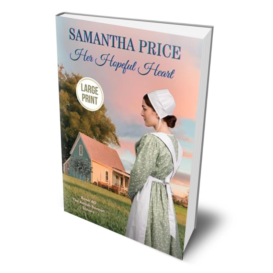 Her hopeful heart amish large print book
