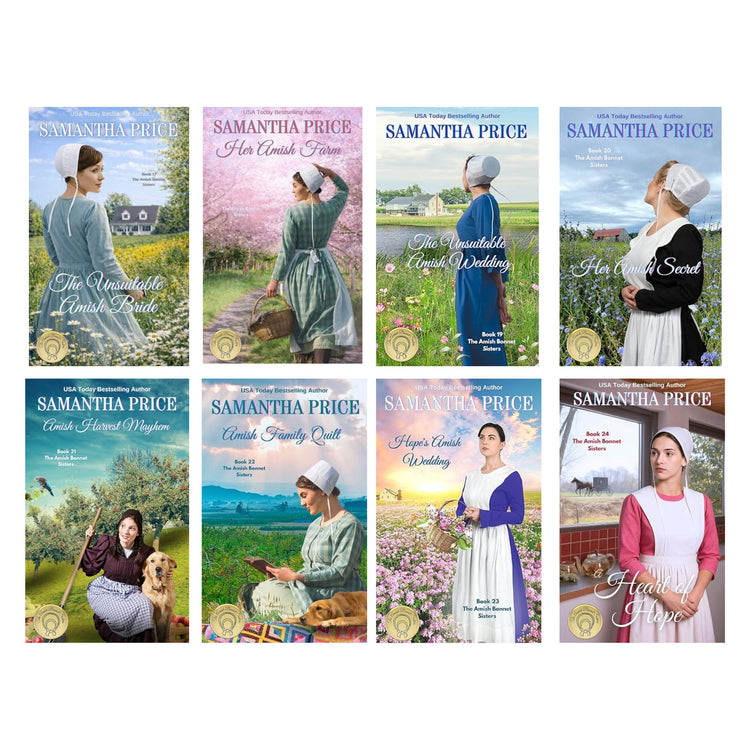 The Amish Bonnet Sisters - Books 17 - 24 (PAPERBACK BUNDLE)