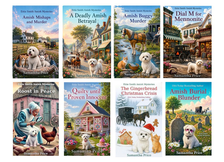Ettie Smith Amish Mysteries - Books 25 - 32 (PAPERBACKS BUNDLE)