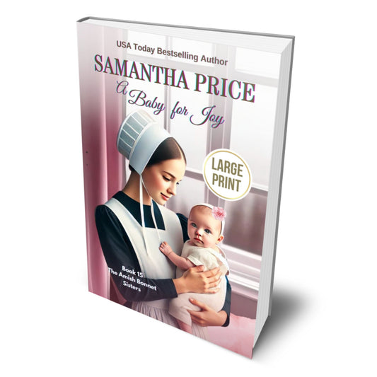 A Baby for Joy (LARGE PRINT PAPERBACK) - samanthapriceshop