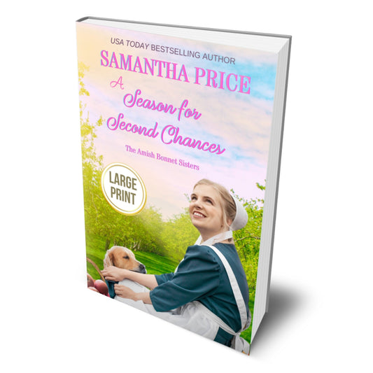 A Season for Second Chances (LARGE PRINT PAPERBACK) - samanthapriceshop