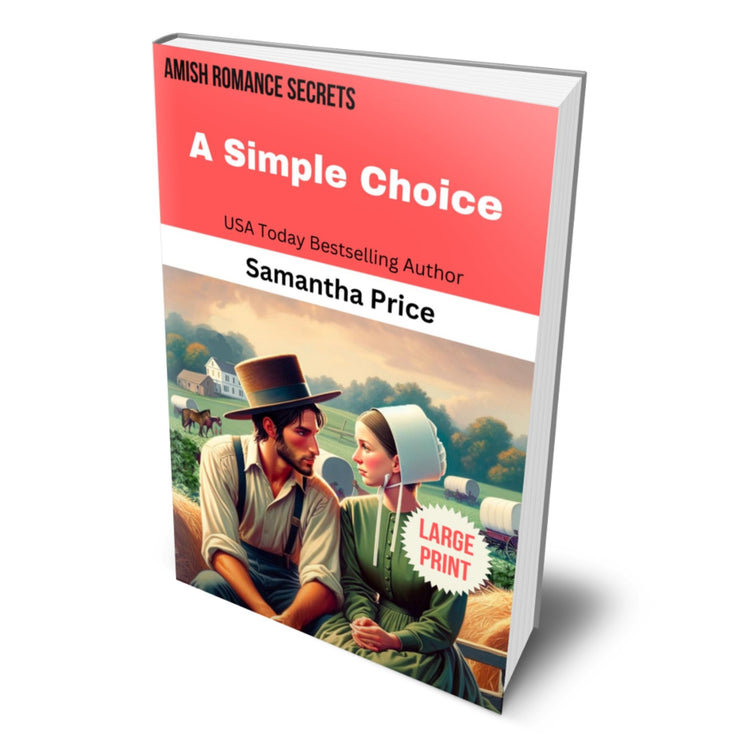 A Simple Choice (LARGE PRINT PAPERBACK) - samanthapriceshop