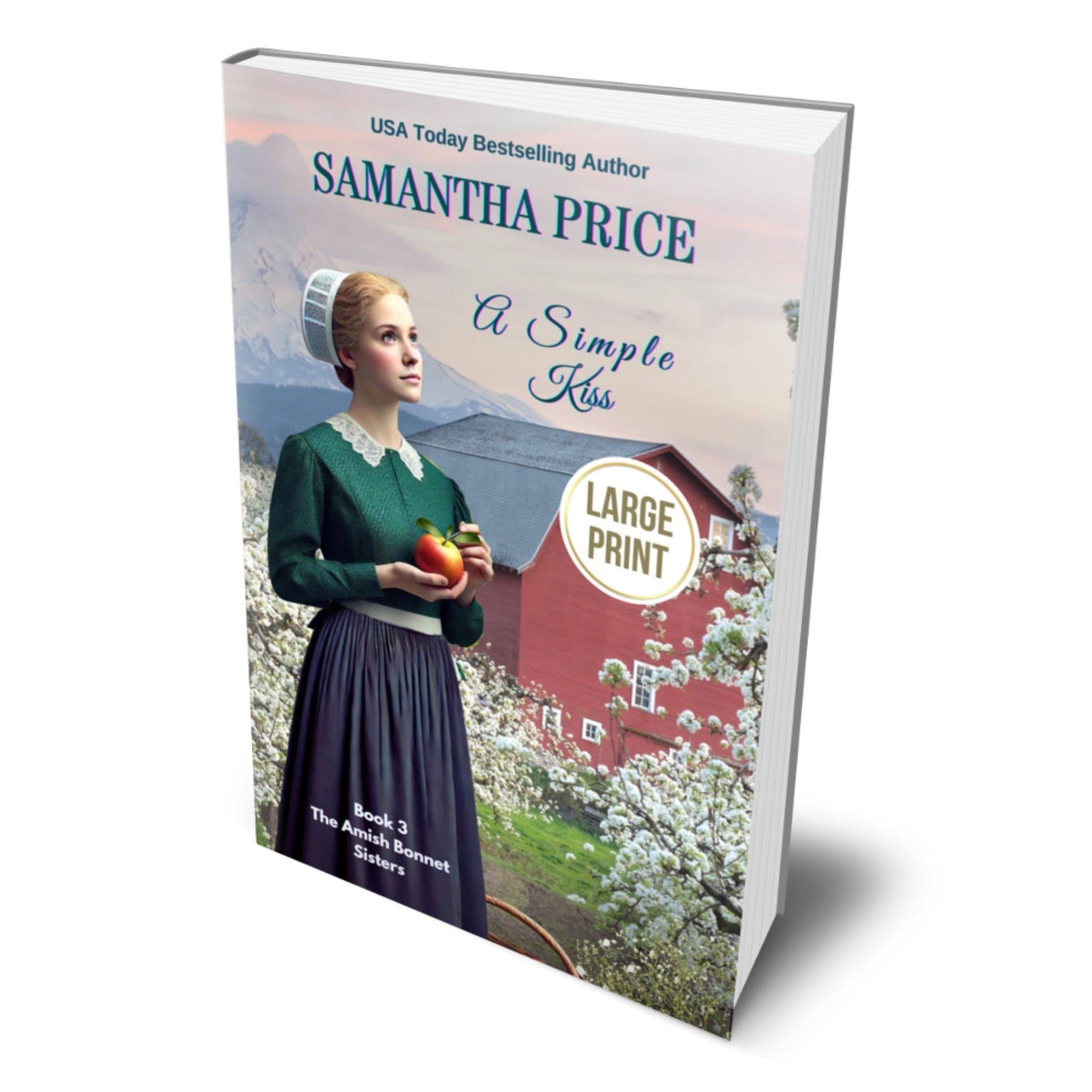 A Simple Kiss (LARGE PRINT PAPERBACK) - samanthapriceshop