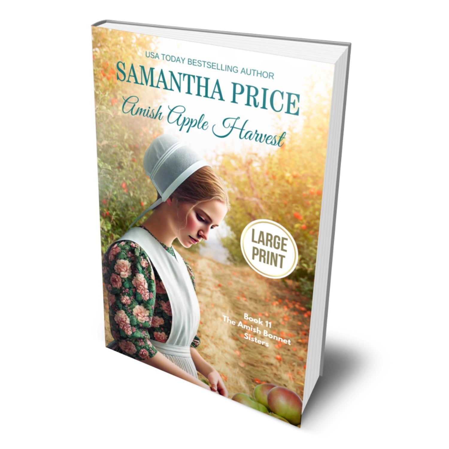 Amish Apple Harvest (LARGE PRINT PAPERBACK) - samanthapriceshop