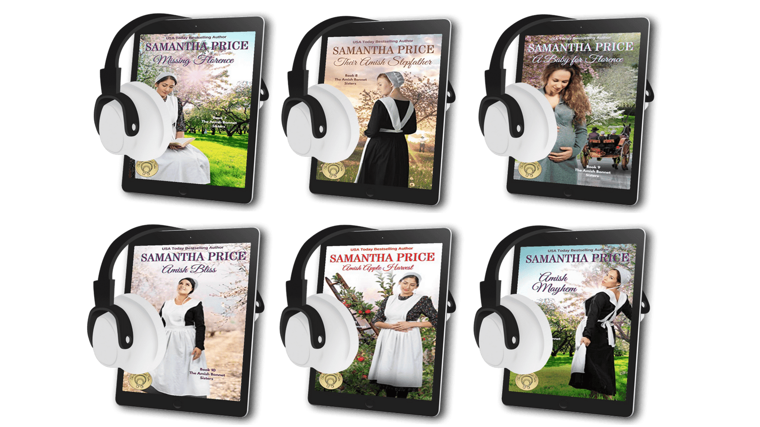 Amish Bonnet Sisters BUNDLE Books 7 - 12 (AUDIOBOOKS) - samanthapriceshop
