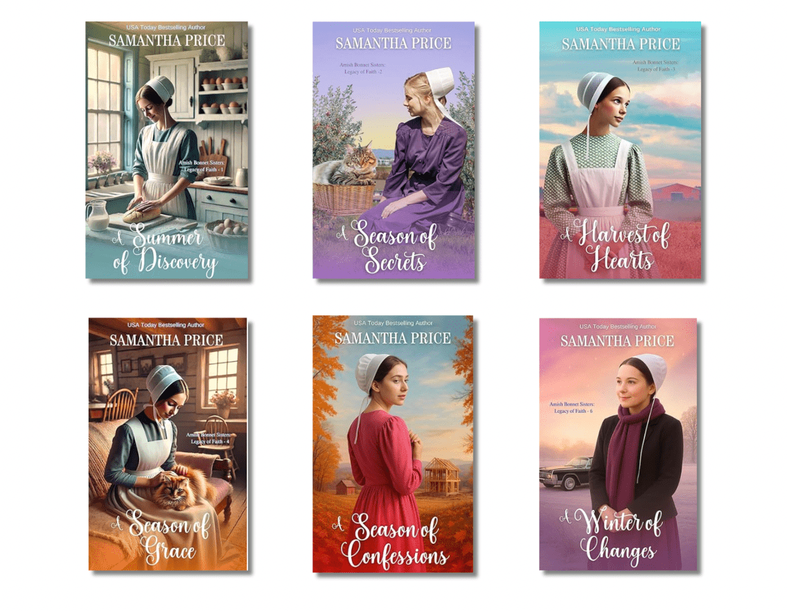 Amish Bonnet Sisters: Legacy of Faith BOOKS 1 - 6 (PAPERBACKS BUNDLE) - samanthapriceshop
