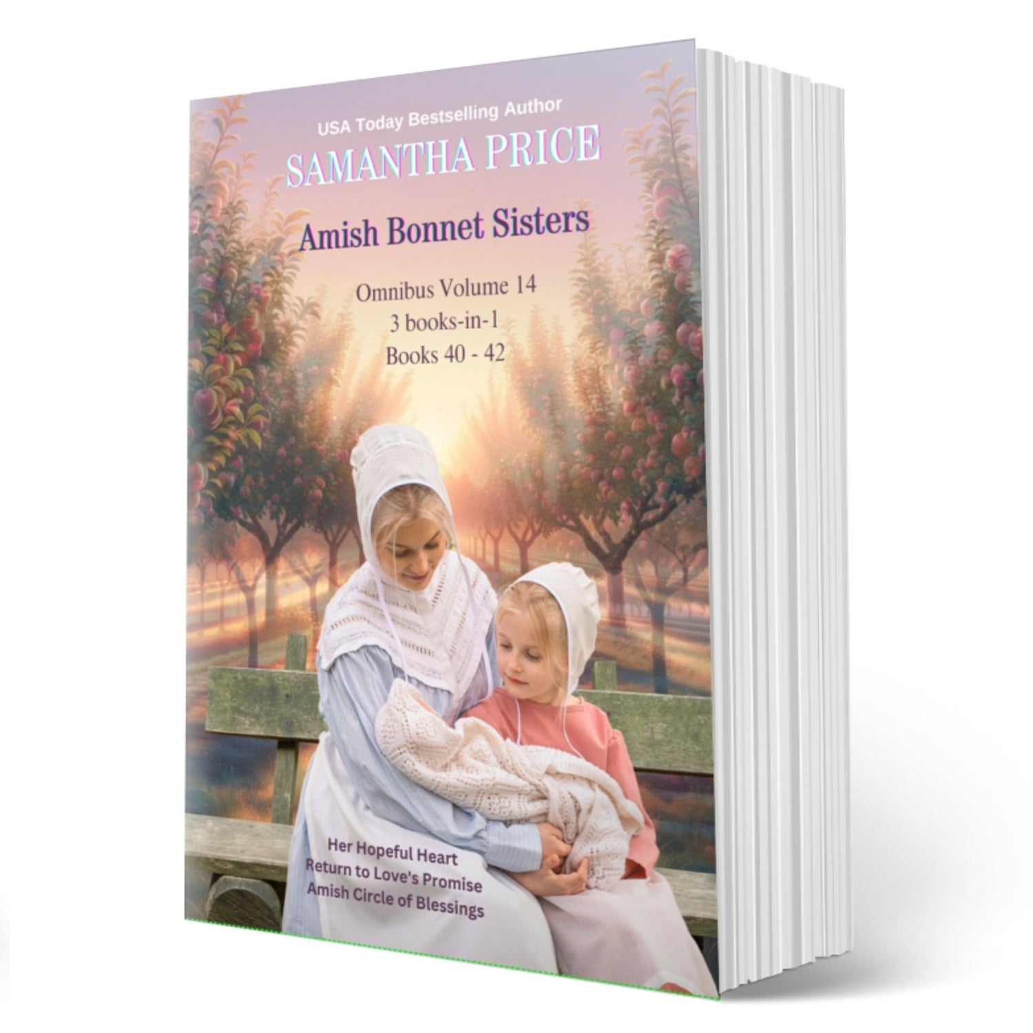 Amish Bonnet Sisters Omnibus Volume 14 (Paperback 3 books - in - 1) - samanthapriceshop