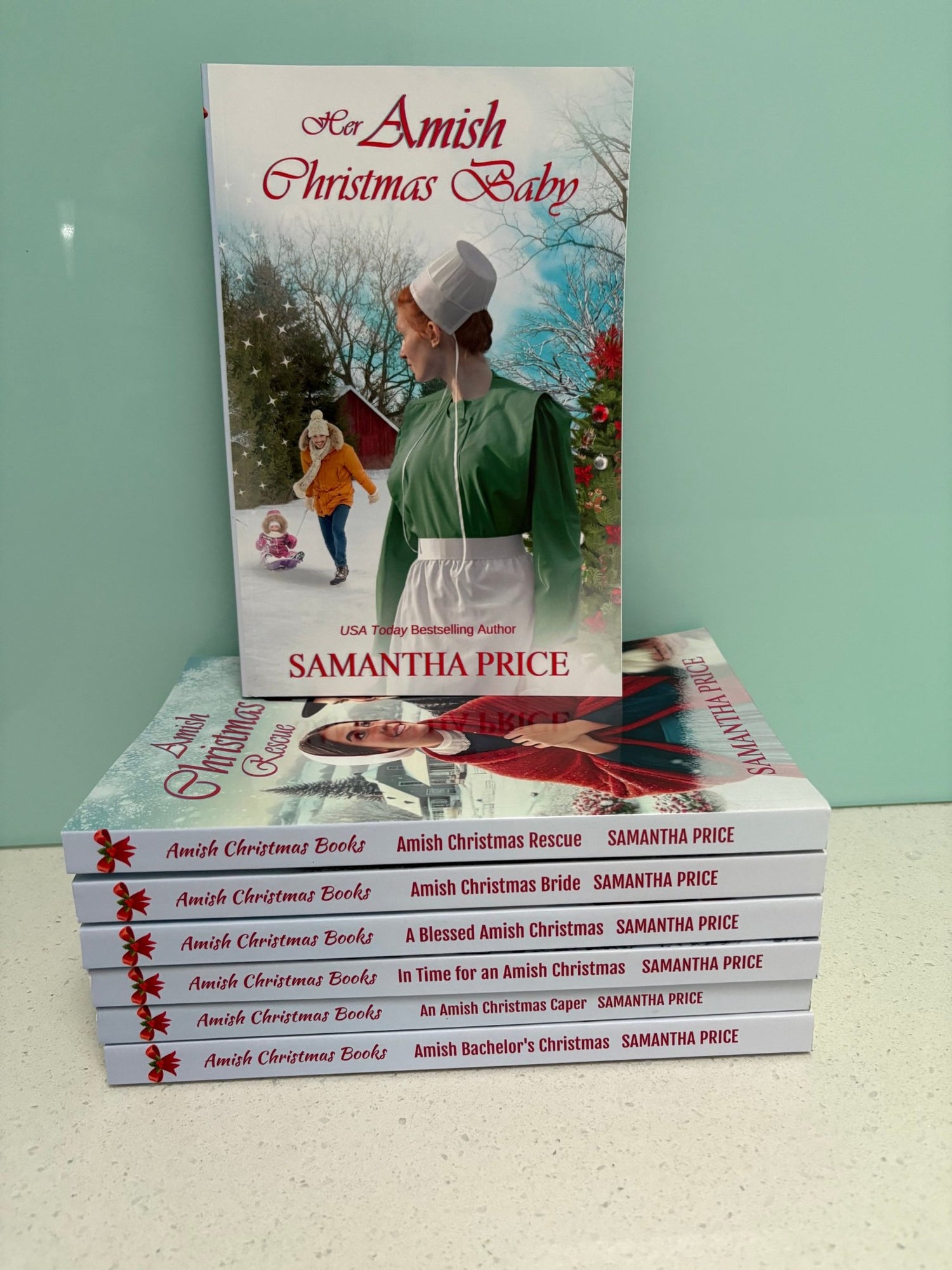 Amish Christmas Books - Full Series (PAPERBACK BUNDLE) - samanthapriceshop