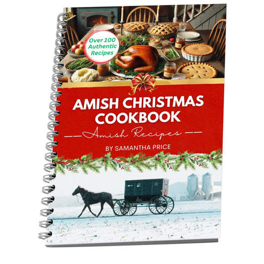 Amish Christmas Cookbook (Spiral bound) - samanthapriceshop
