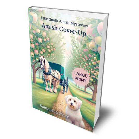 Amish Cover - Up (LARGE PRINT PAPERBACK) - samanthapriceshop
