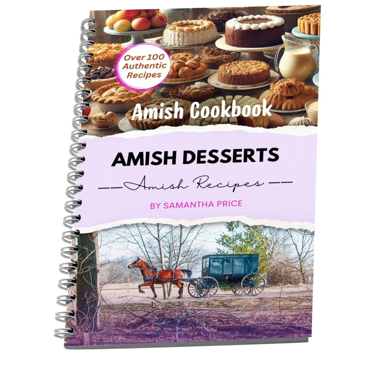Amish Desserts (Spiral bound) - samanthapriceshop