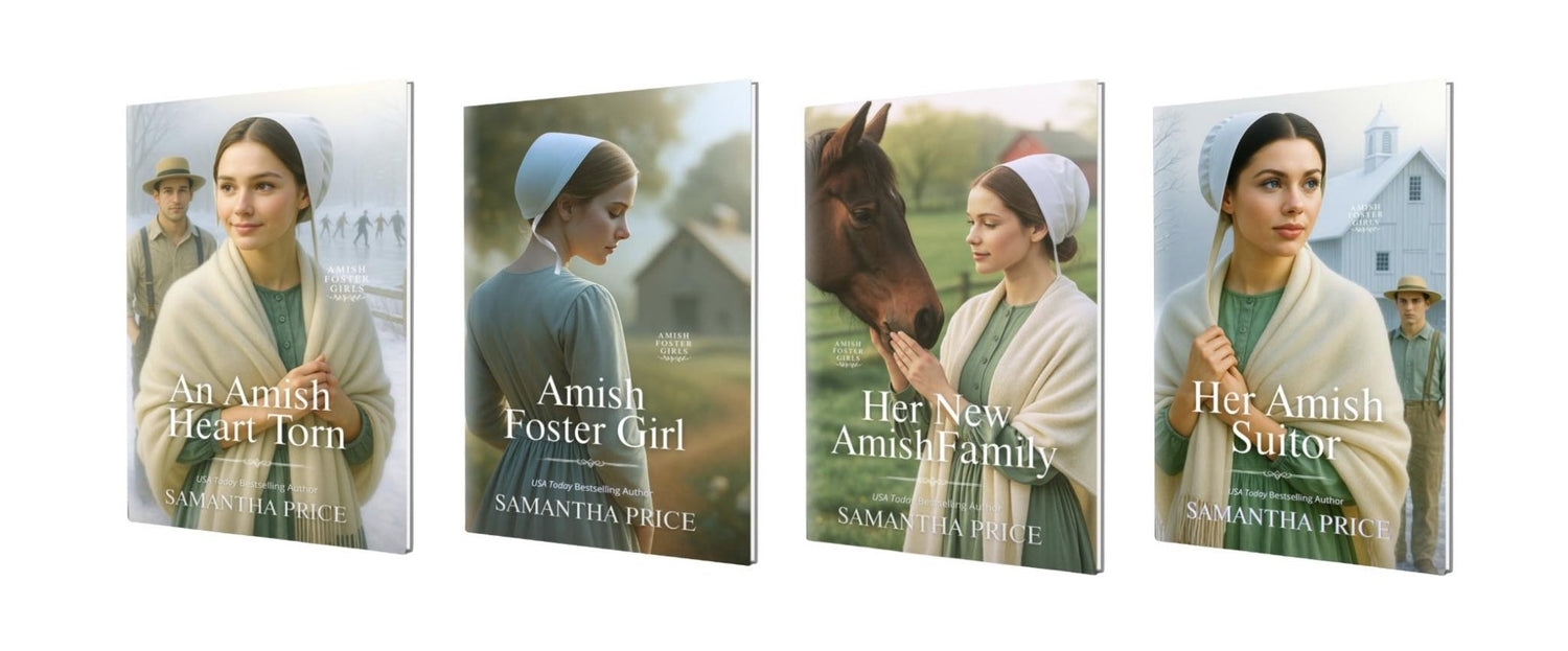 Amish Foster Girls: Paperback BUNDLE - samanthapriceshop