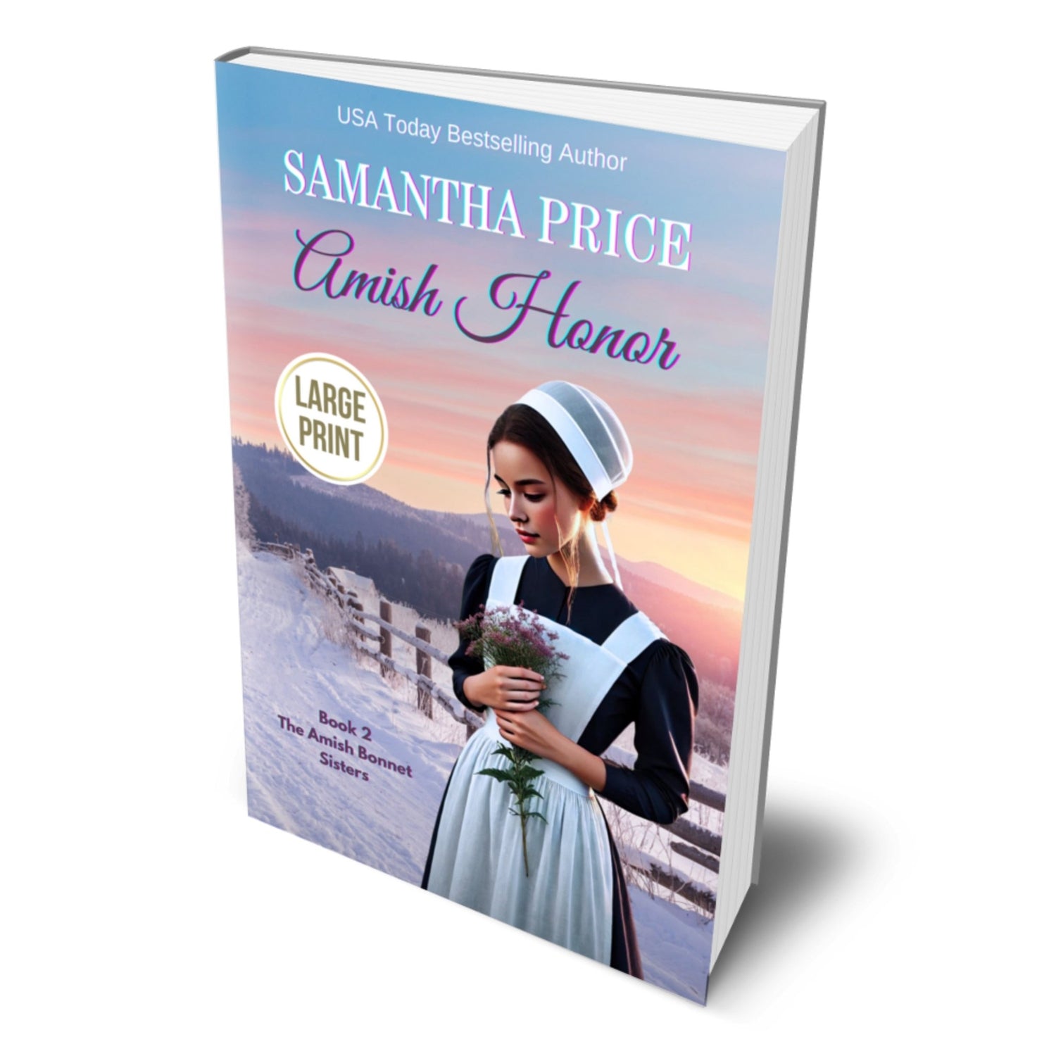 Amish Honor (LARGE PRINT PAPERBACK) - samanthapriceshop