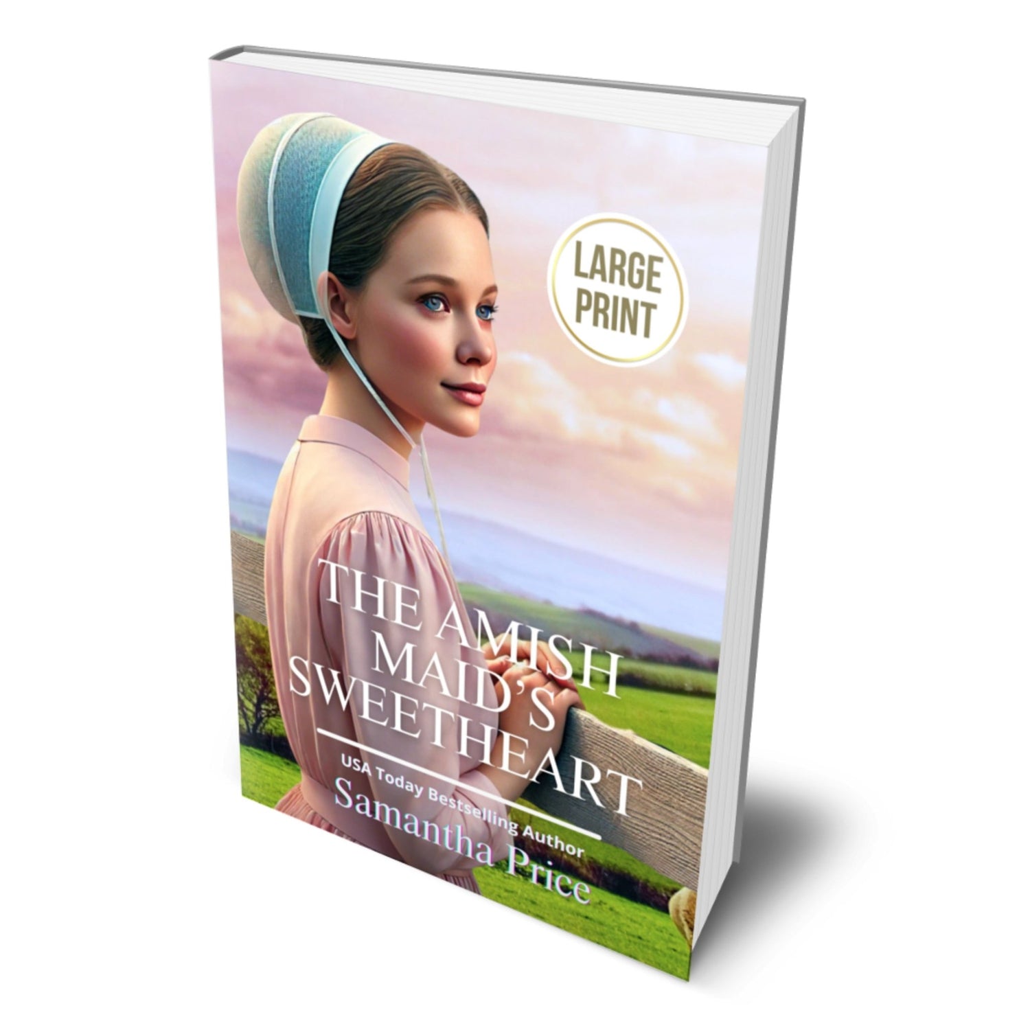 Amish Maid's Sweetheart (LARGE PRINT PAPERBACK) - samanthapriceshop