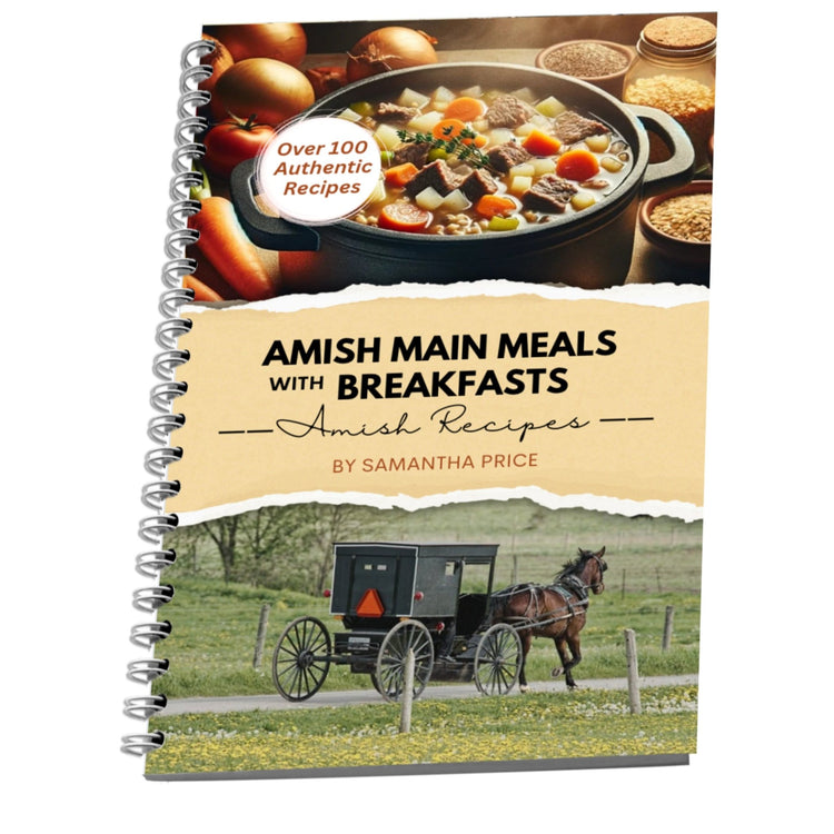 Amish Main Meals with Breakfasts (Spiral bound) - samanthapriceshop