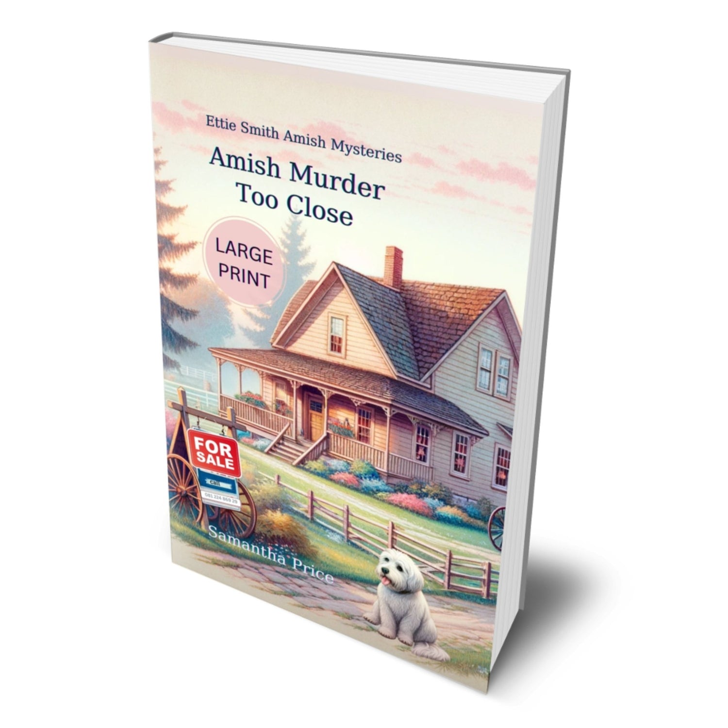 Amish Murder Too Close (LARGE PRINT PAPERBACK) - samanthapriceshop