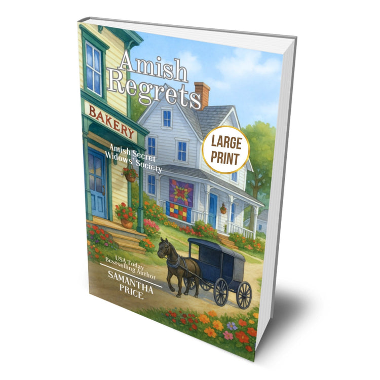 Amish Regrets (Large Print PAPERBACK) - samanthapriceshop