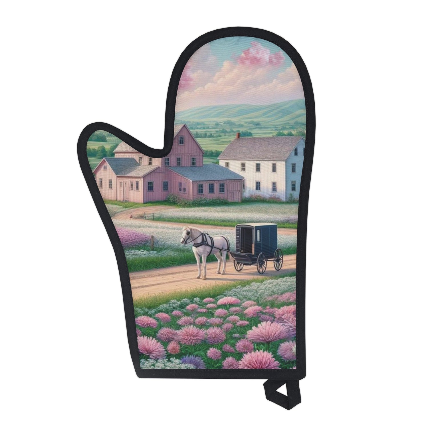 Amish Scene Oven Glove - samanthapriceshop