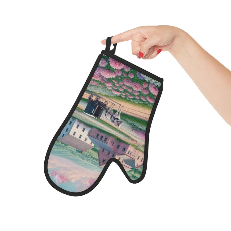 Amish Scene Oven Glove - samanthapriceshop