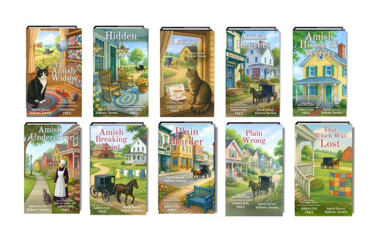 Amish Secret Widows' Society - Full Series (PAPERBACKS BUNDLE) - samanthapriceshop