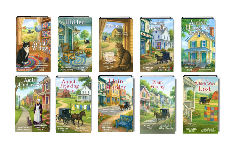 Amish Secret Widows' Society - Full Series (PAPERBACKS BUNDLE) - samanthapriceshop