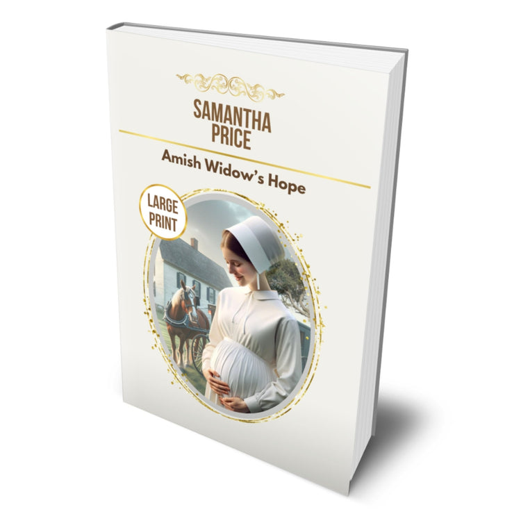 Amish Widow's Hope (LARGE PRINT PAPERBACK) - samanthapriceshop