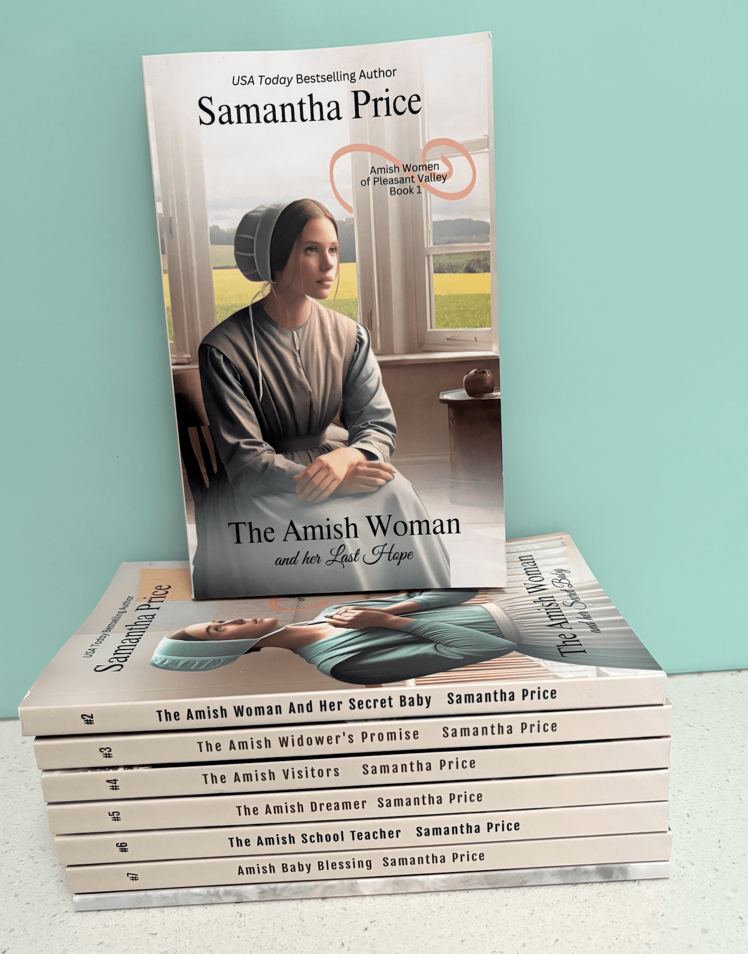 Amish Women Of Pleasant Valley - Full Series (PAPERBACKS BUNDLE) - samanthapriceshop
