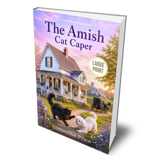 The Amish Cat Caper (LARGE PRINT PAPERBACK)