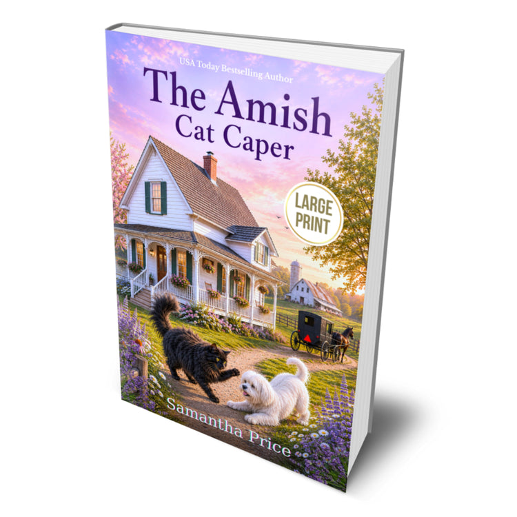 The Amish Cat Caper (LARGE PRINT PAPERBACK)