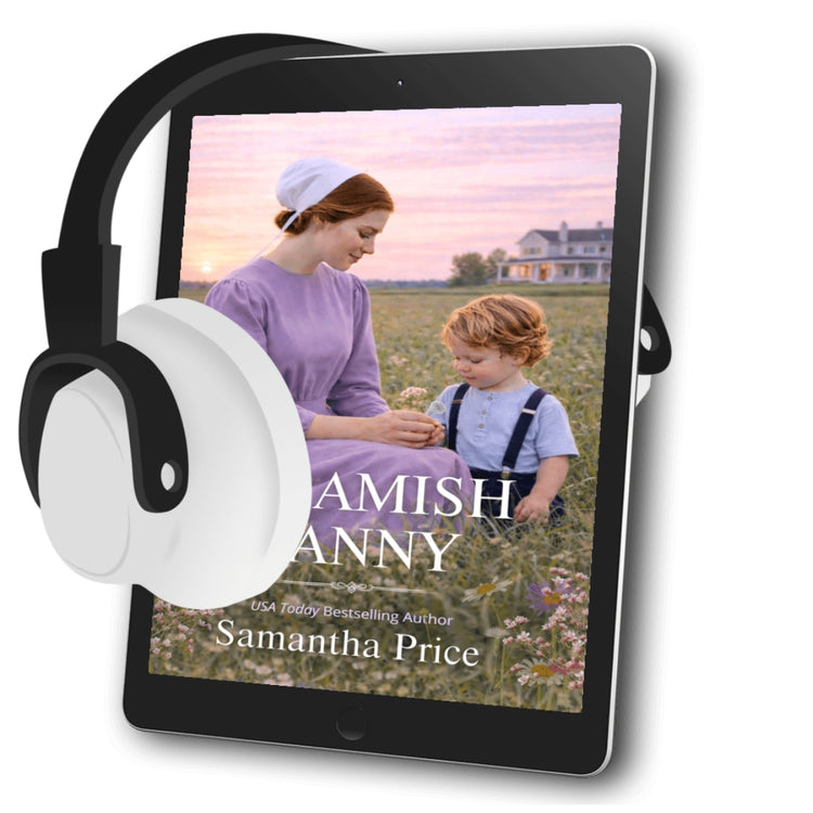 picture of audiobook his amish nanny