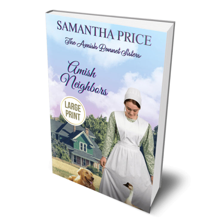 amish neighbors large print paperback